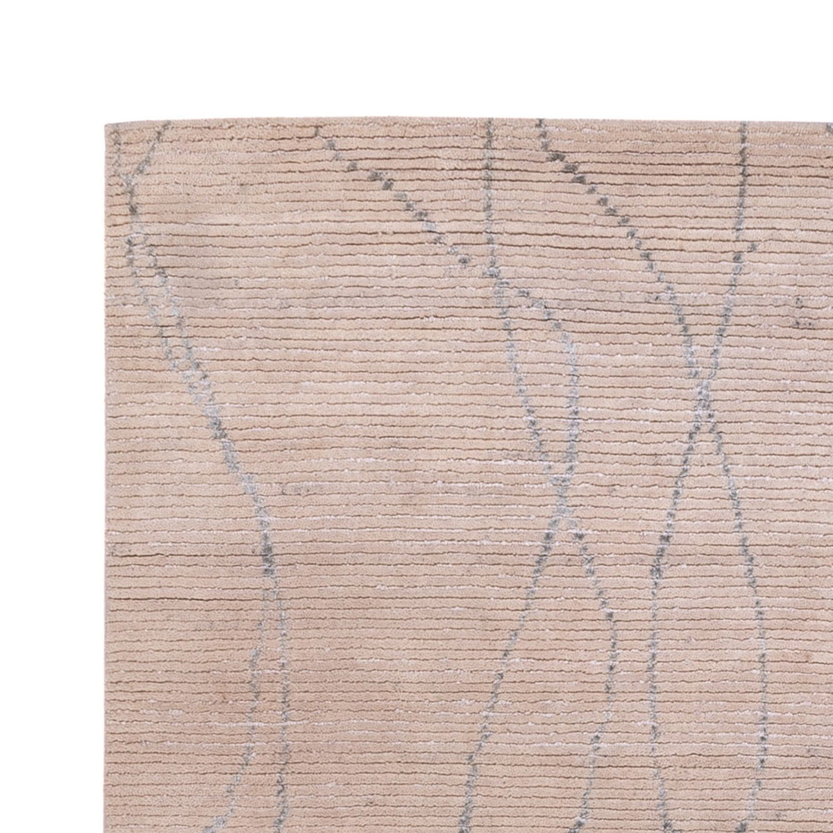 Alfombra de diseño - 236 x 176 cm - beige