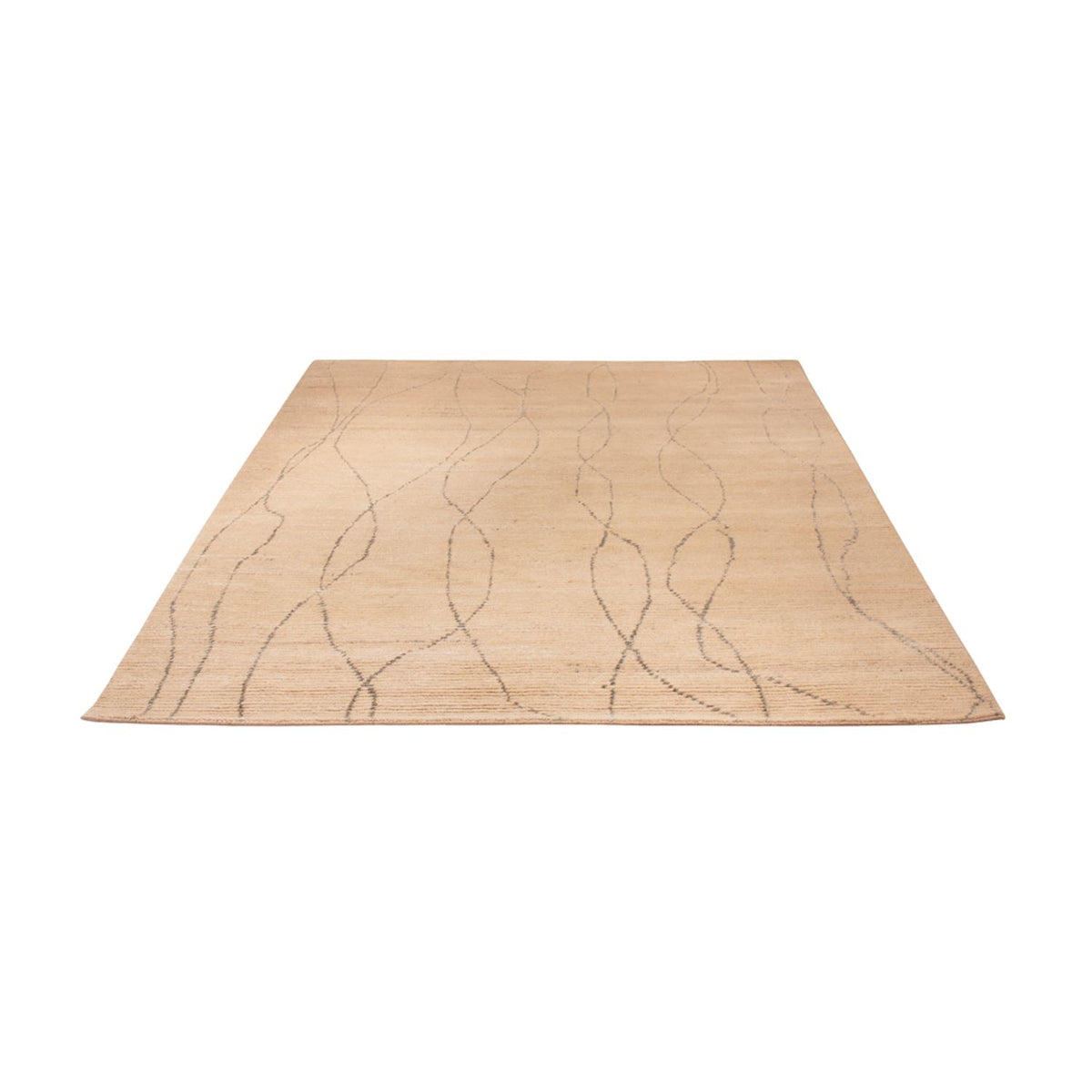 Alfombra de diseño - 236 x 176 cm - beige