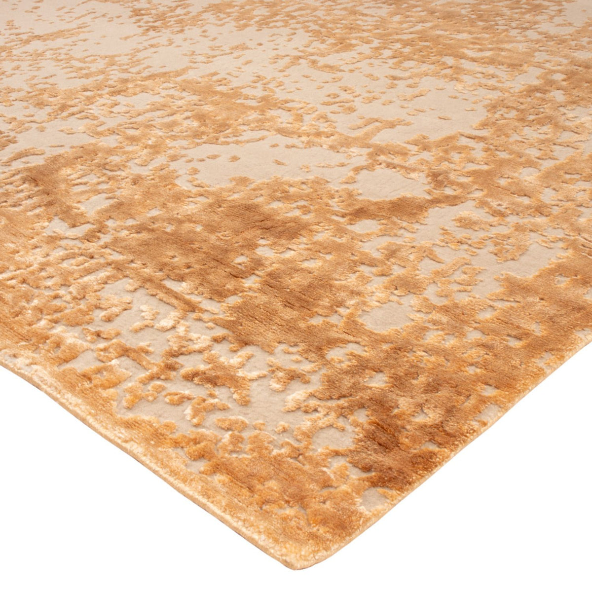 Alfombra de diseño - 246 x 171 cm - oro