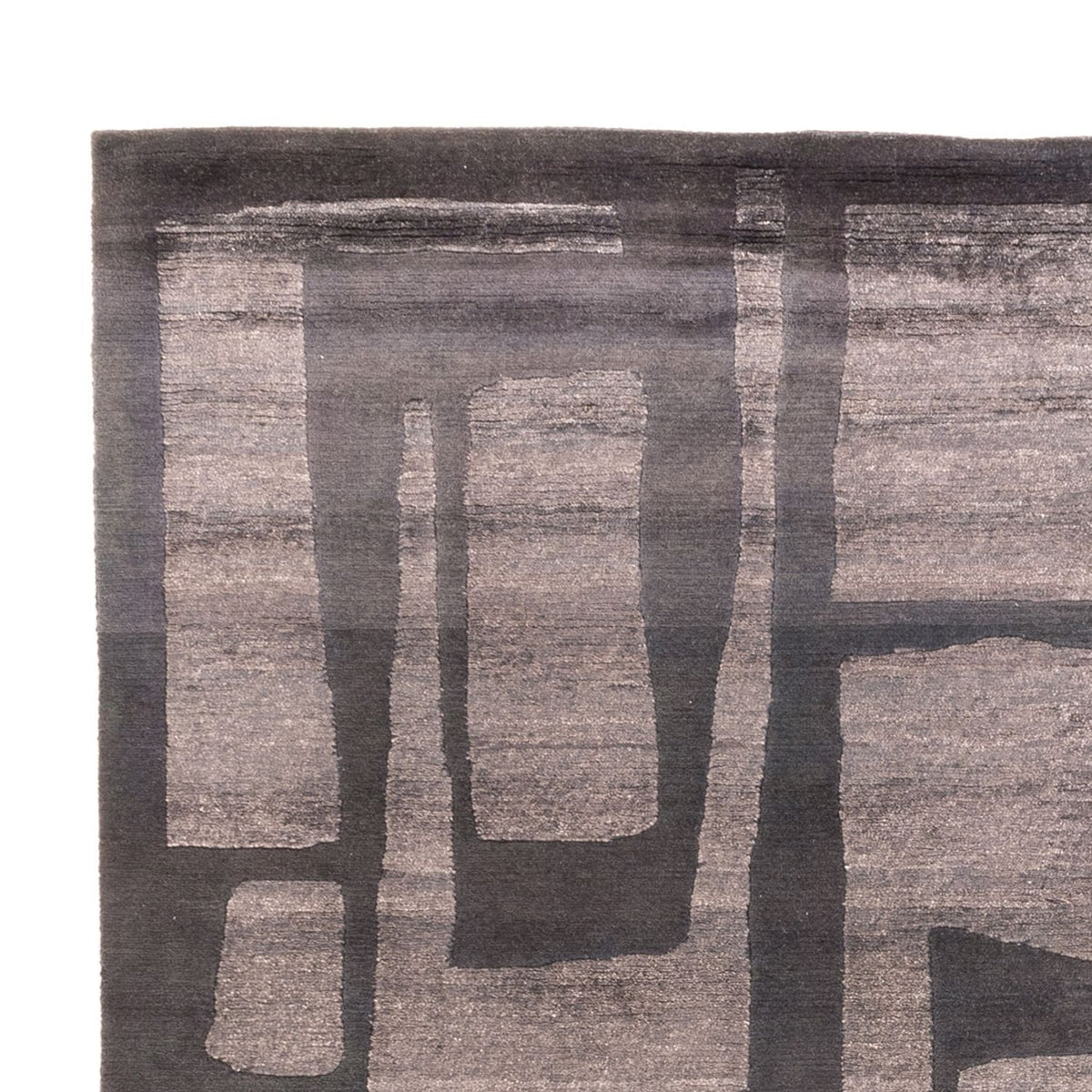 Alfombra de diseño - 241 x 179 cm - antracita