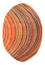 Alfombra de diseño oval  - 200 x 140 cm - multicolor