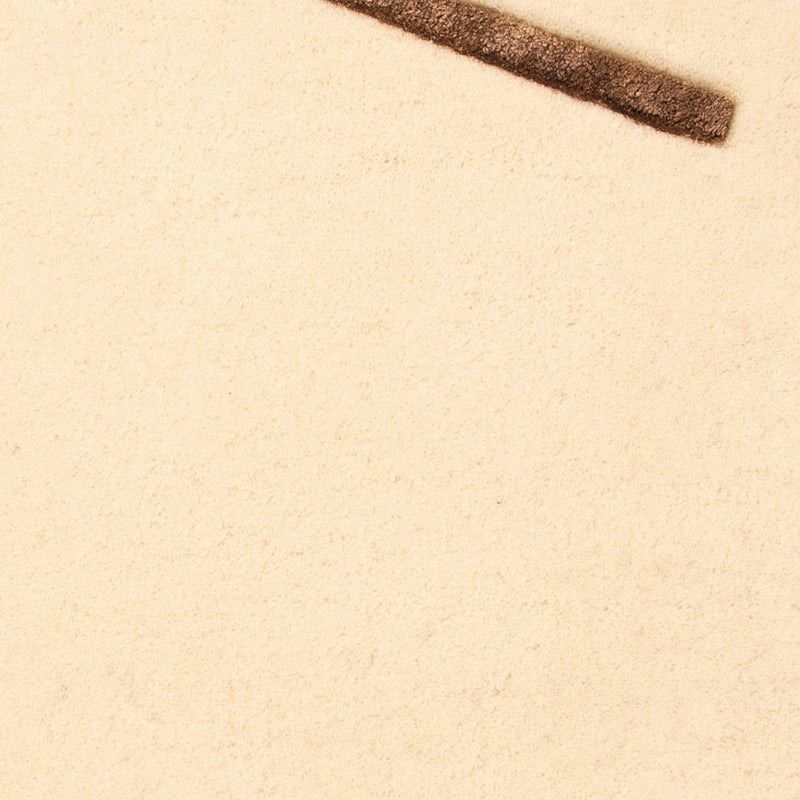 Alfombra de diseño - 90 x 60 cm - crema