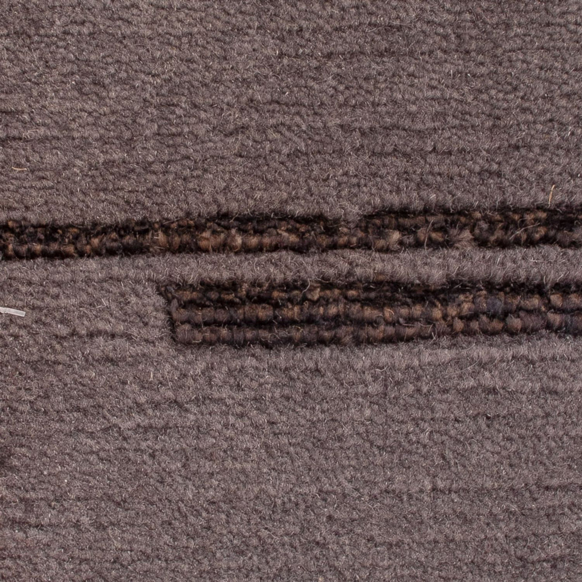 Alfombra de diseño cuadrado  - 30 x 30 cm - gris