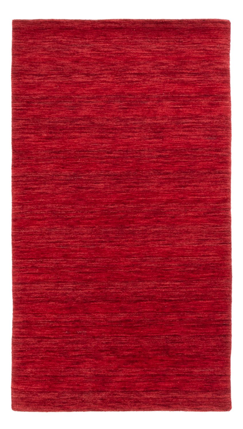 Alfombra Gabbeh - Loribaft Softy - 145 x 72 cm - rojo