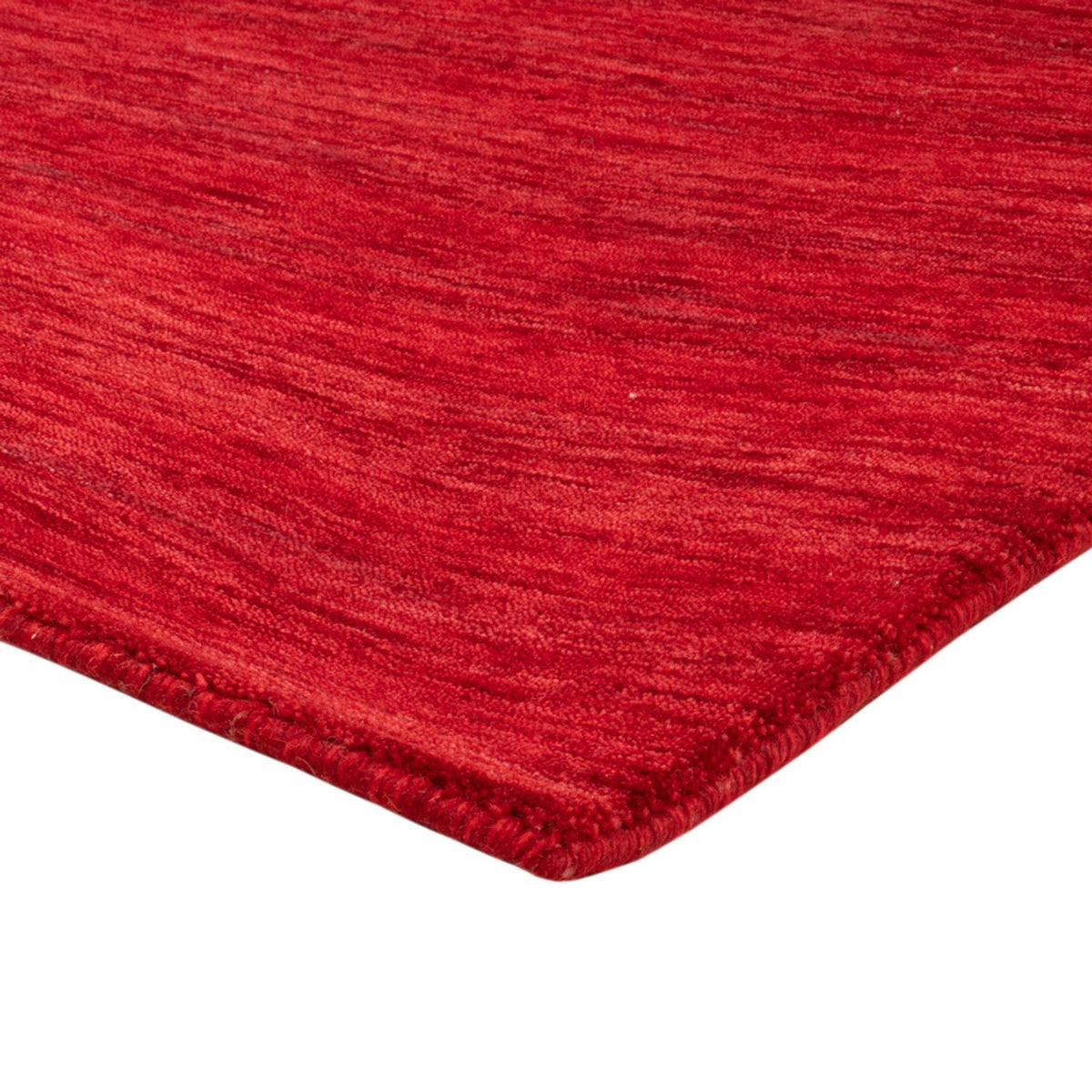 Alfombra Gabbeh - Loribaft Softy - 145 x 72 cm - rojo