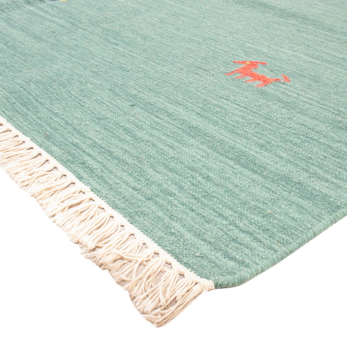 Alfombra Kelim - Tendencia - 240 x 160 cm - turquesa