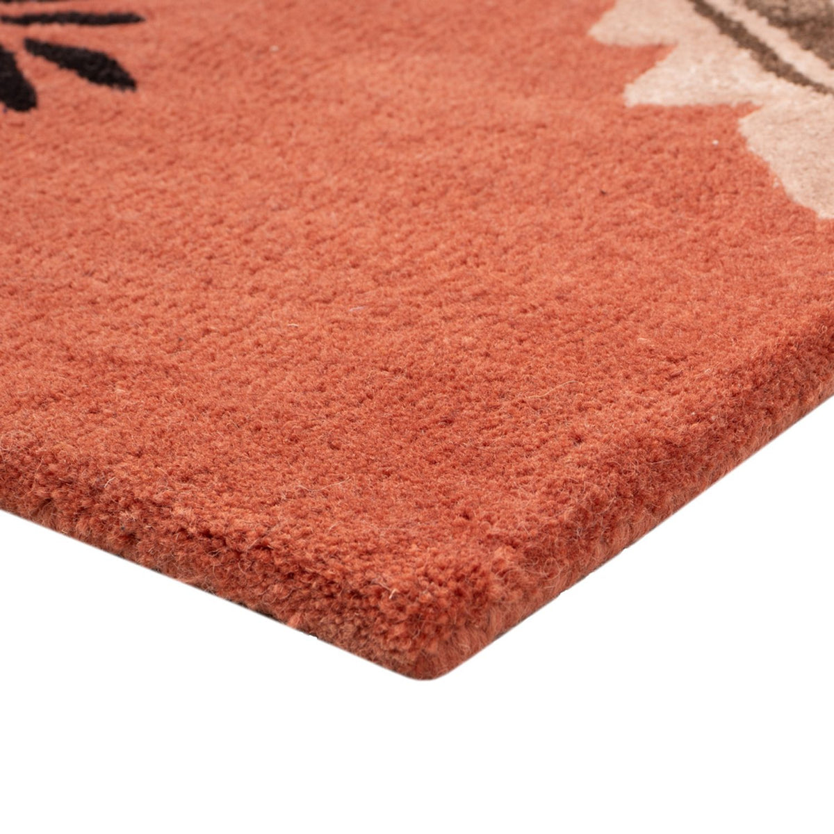 Alfombra de diseño - 90 x 60 cm - salmón