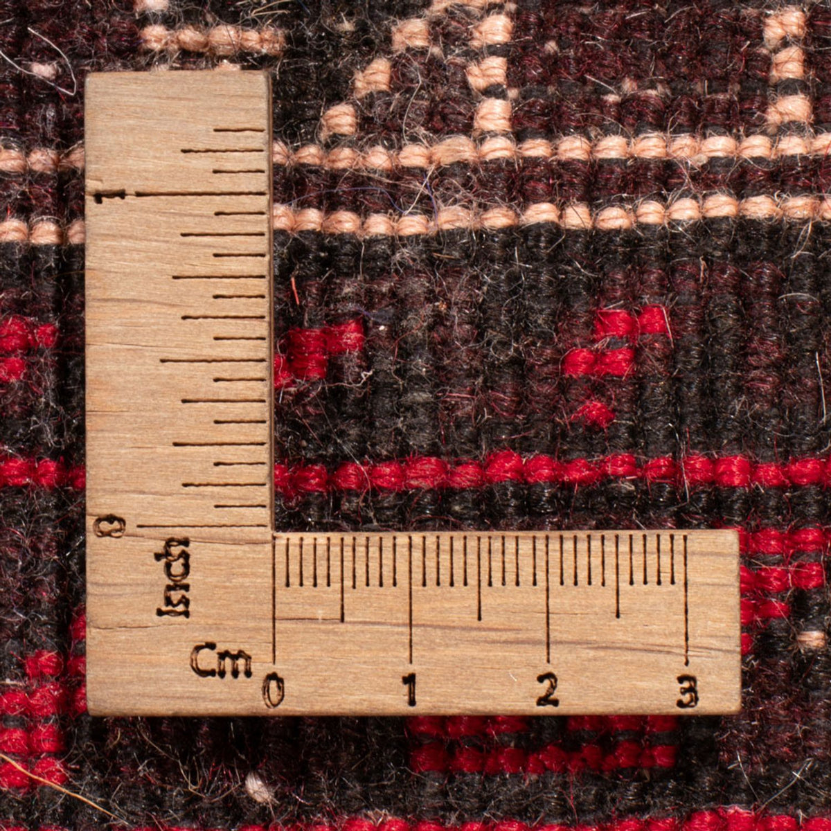 Alfombra Belutsch - 150 x 89 cm - rojo