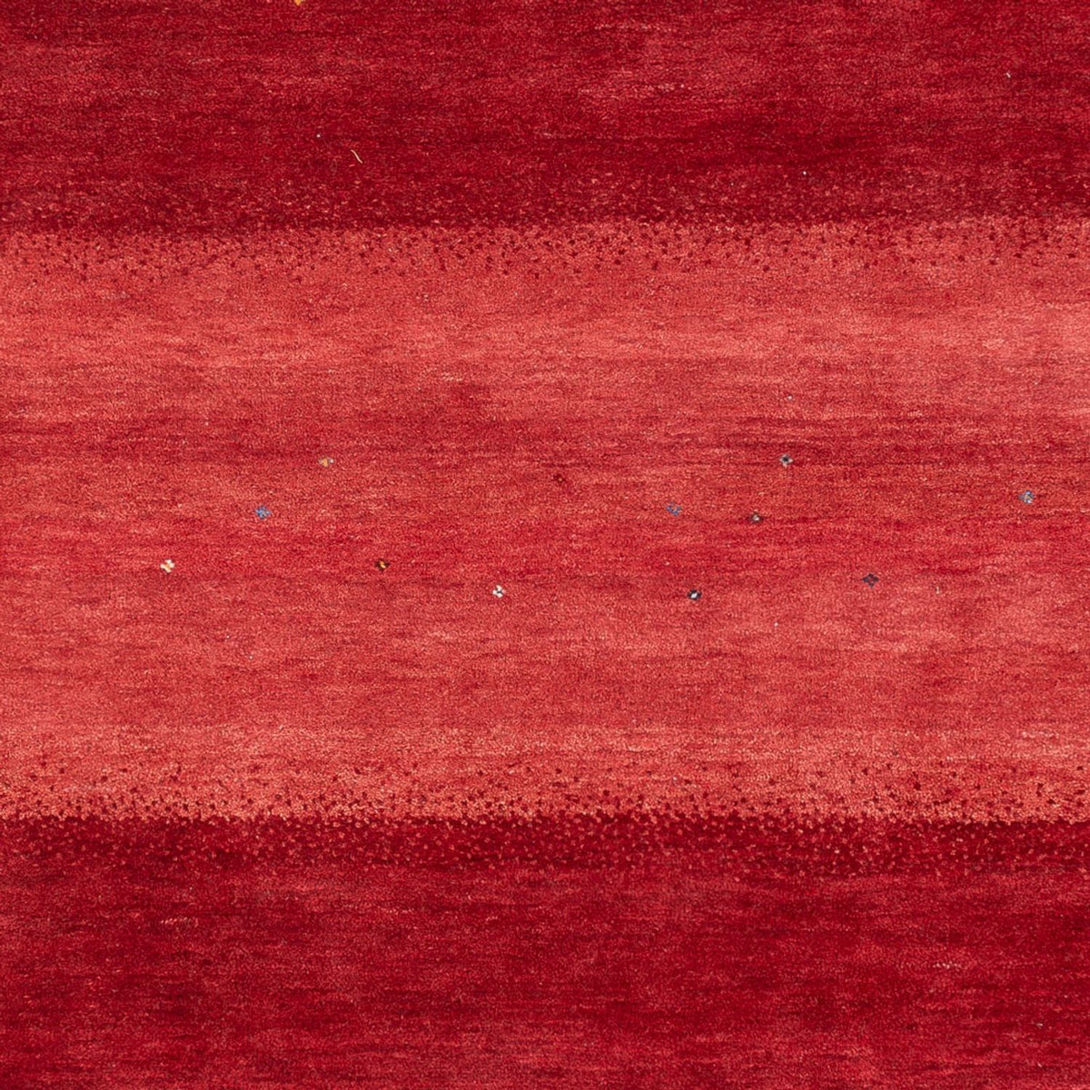 Alfombra Gabbeh - Loribaft Indus - 245 x 170 cm - rojo