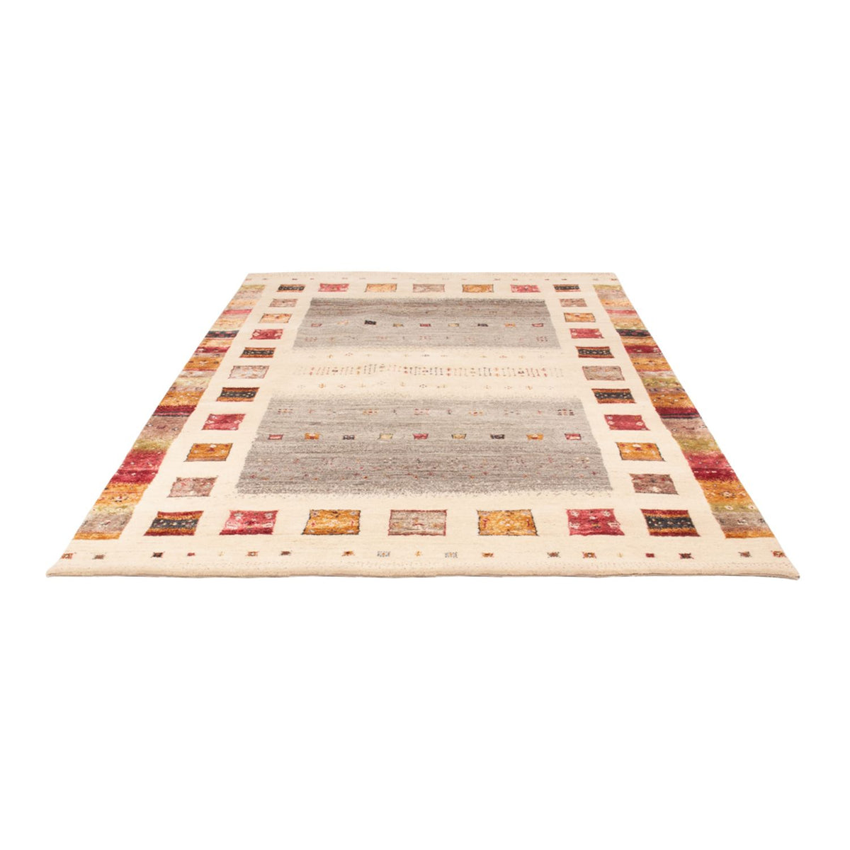 Alfombra Gabbeh - Loribaft Indus - 245 x 166 cm - natural