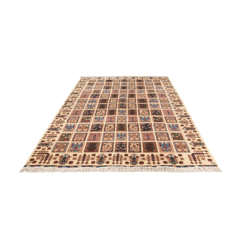 Alfombra afgana - 296 x 200 cm - multicolor