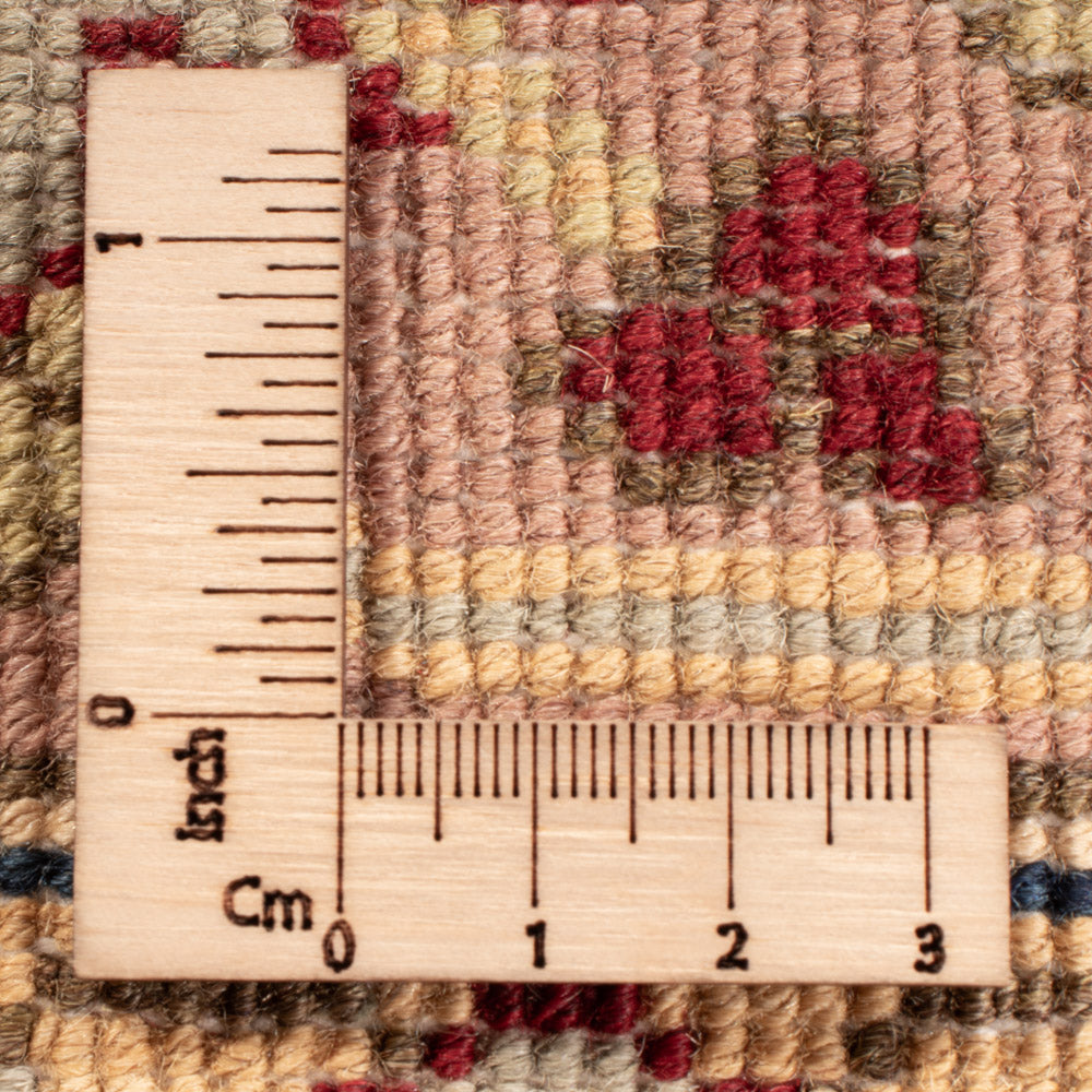 Alfombra afgana - 199 x 150 cm - beige