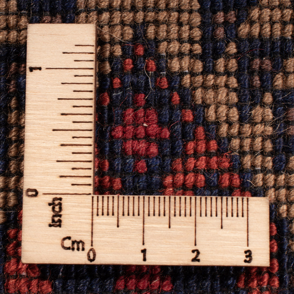 Alfombra afgana - 195 x 148 cm - beige oscuro