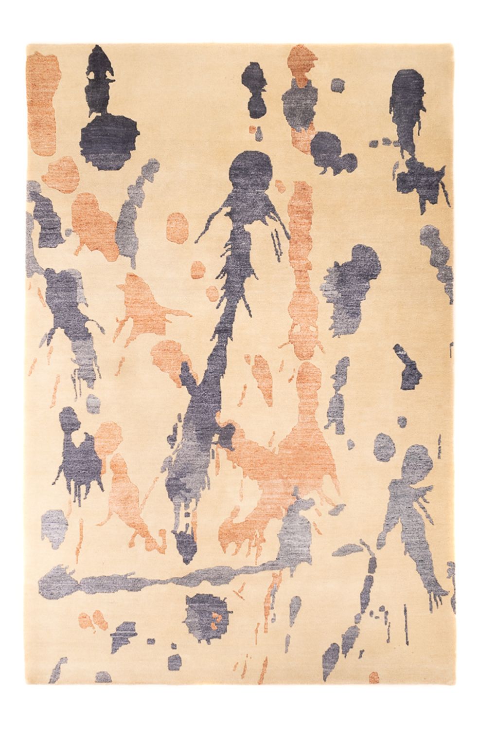 Alfombra de diseño - 272 x 178 cm - beige