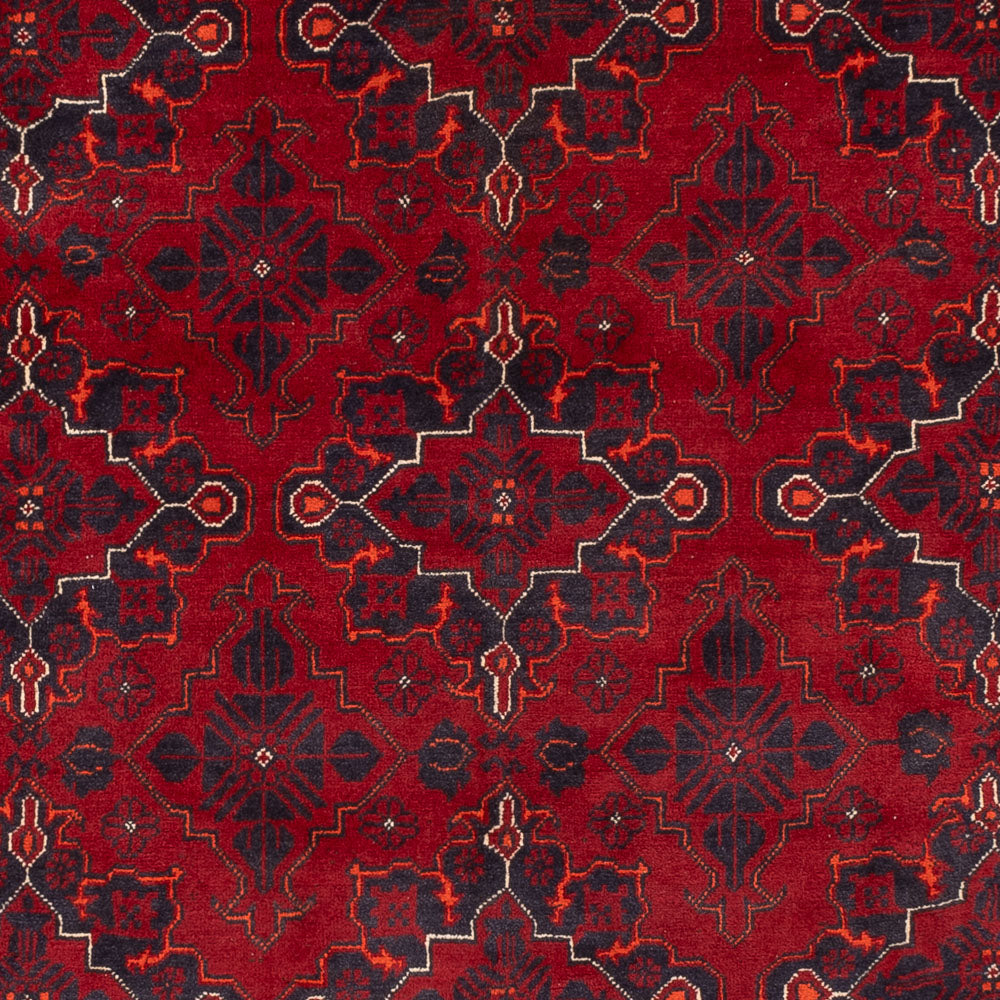 Alfombra afgana - Bukhara - 293 x 194 cm - rojo