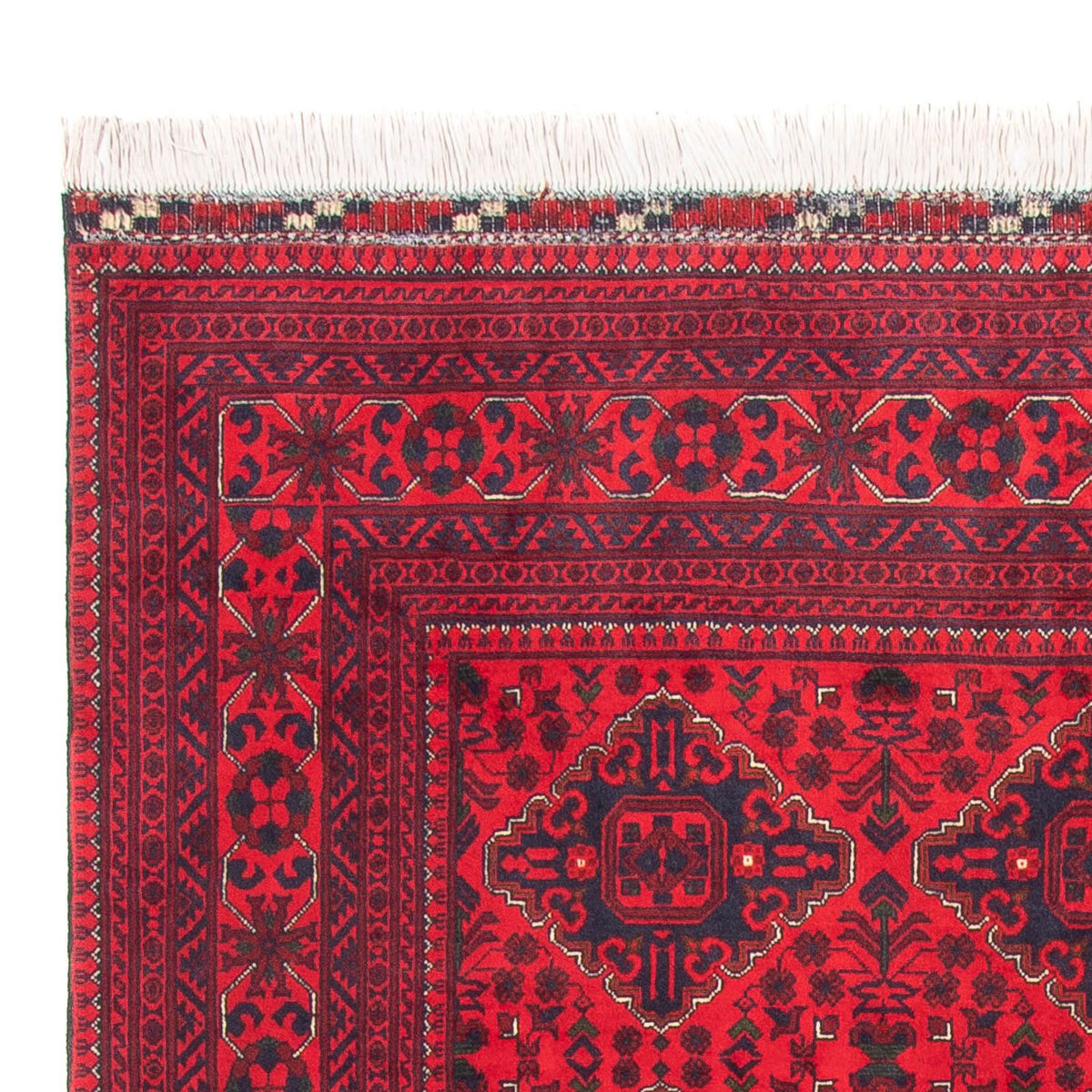 Alfombra afgana - 285 x 198 cm - rojo