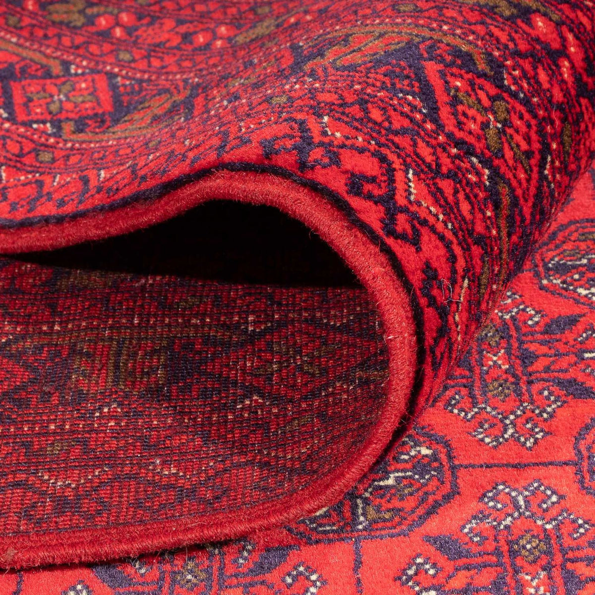Alfombra afgana - 289 x 200 cm - rojo