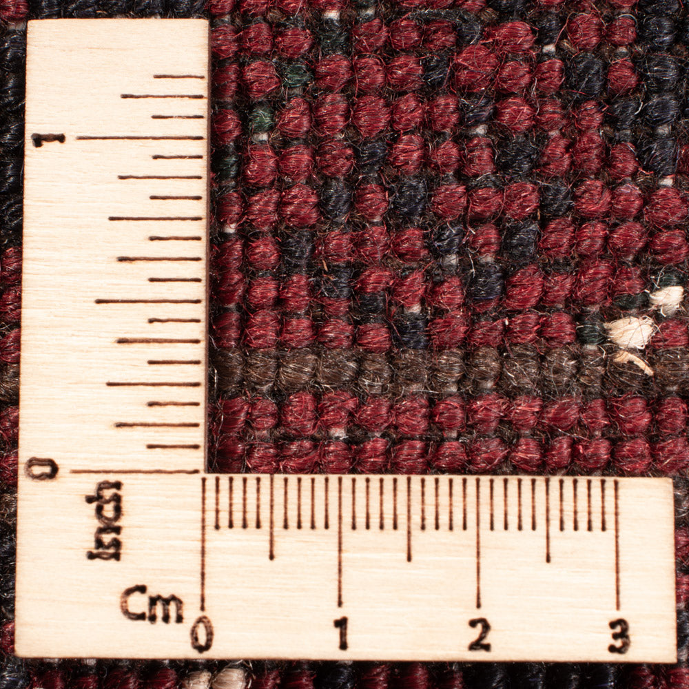 Alfombra afgana - Bukhara - 290 x 201 cm - rojo oscuro