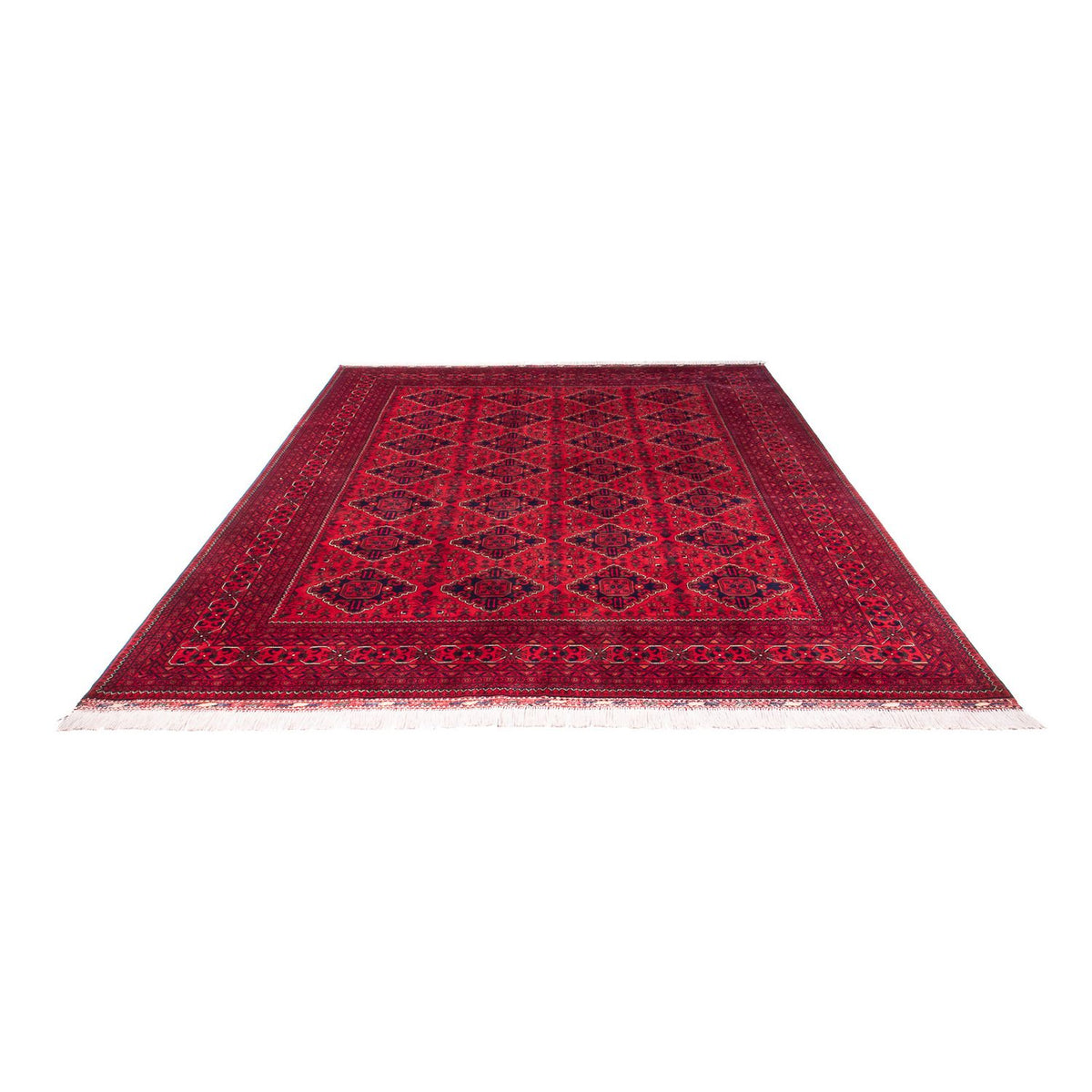 Alfombra afgana - 345 x 244 cm - rojo