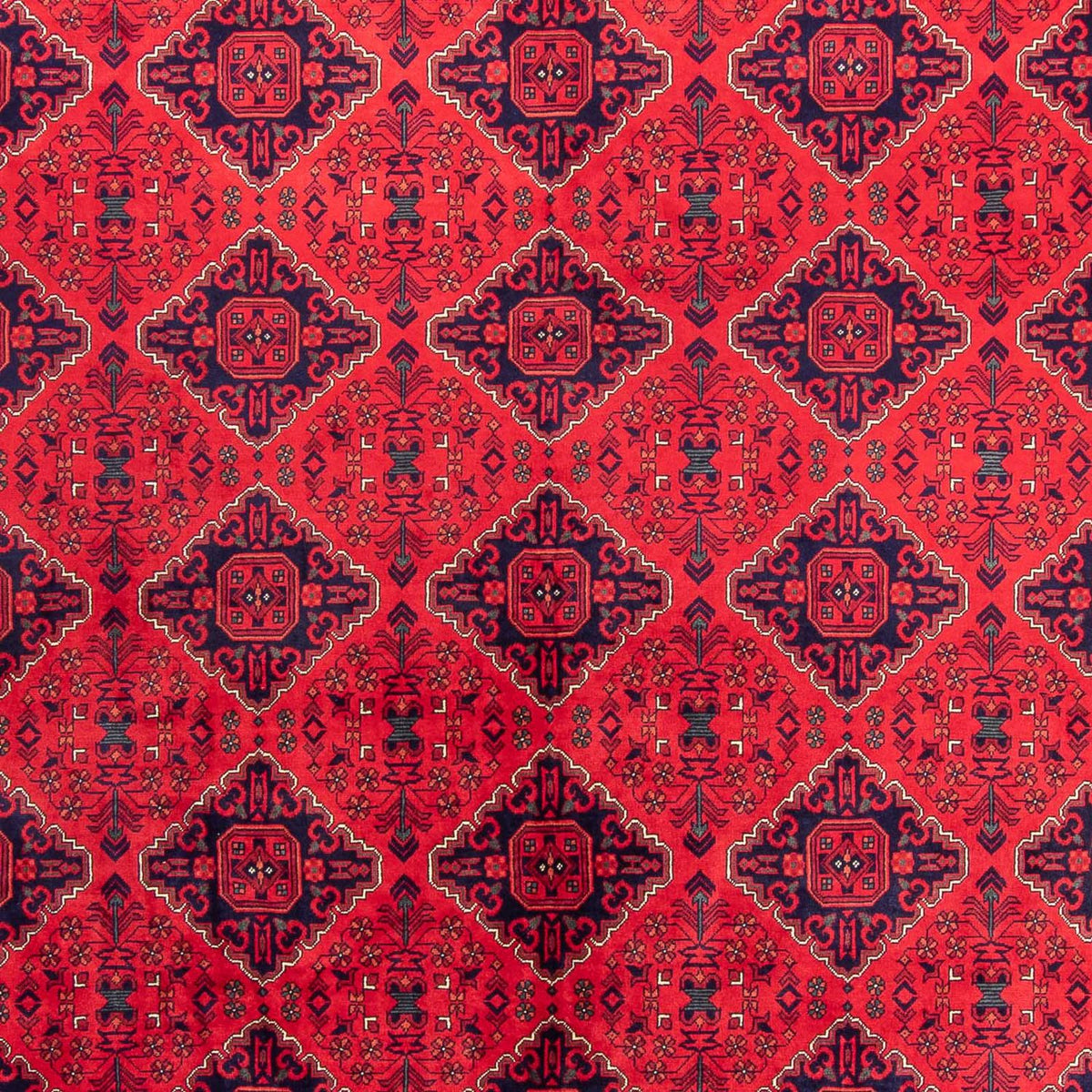 Alfombra afgana - 414 x 292 cm - rojo