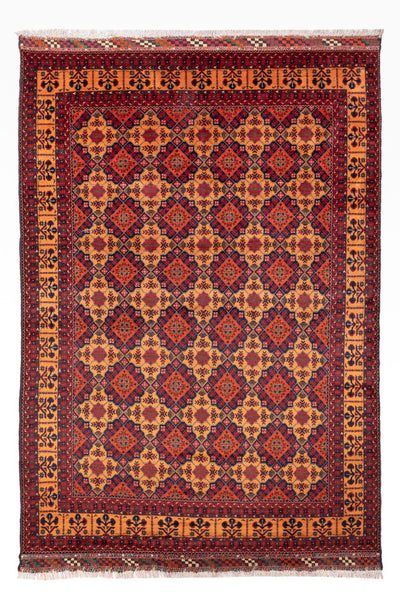 Alfombra afgana 199x284cm - Alfombra oriental