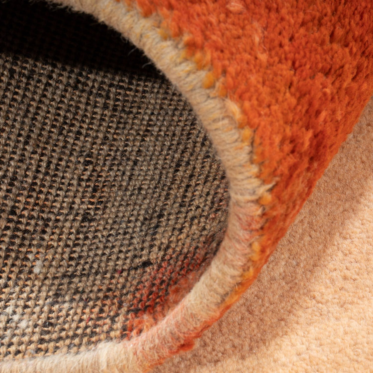 Alfombra Gabbeh - Indus - 190 x 130 cm - beige claro