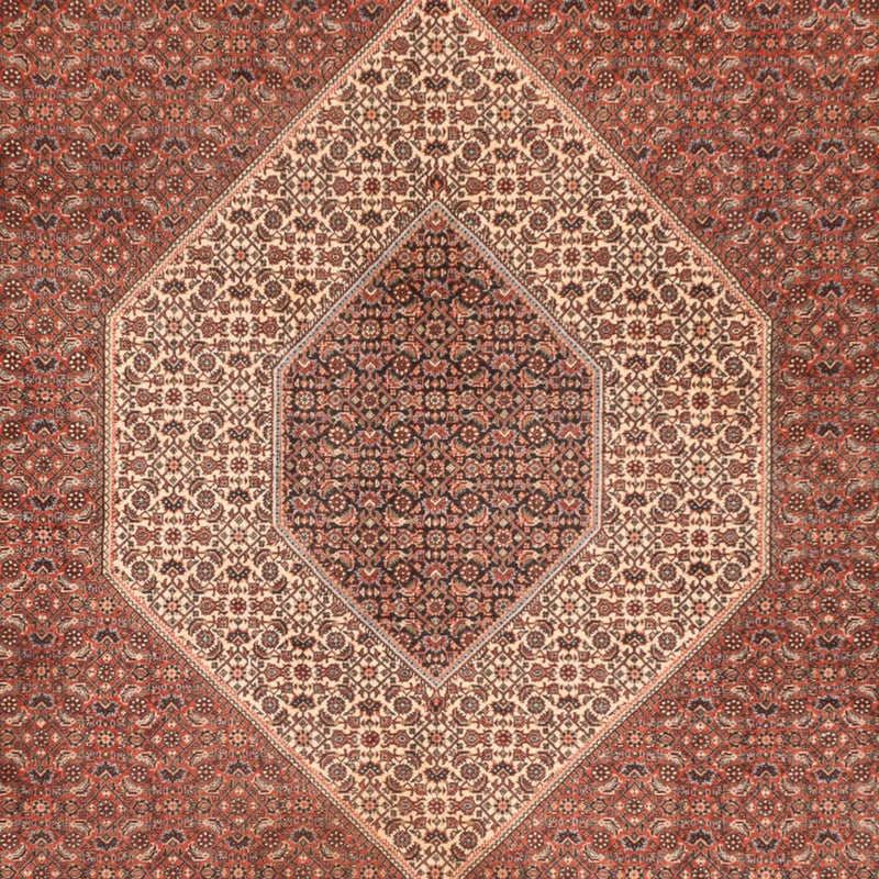 Alfombra persa - Bidjar - 300 x 255 cm - óxido