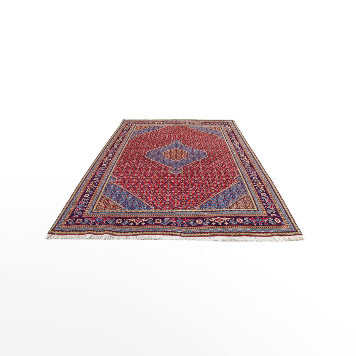 Alfombra persa - Nómada - 300 x 205 cm - rojo