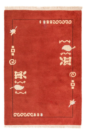 Alfombra de Nepal - 180 x 122 cm - óxido