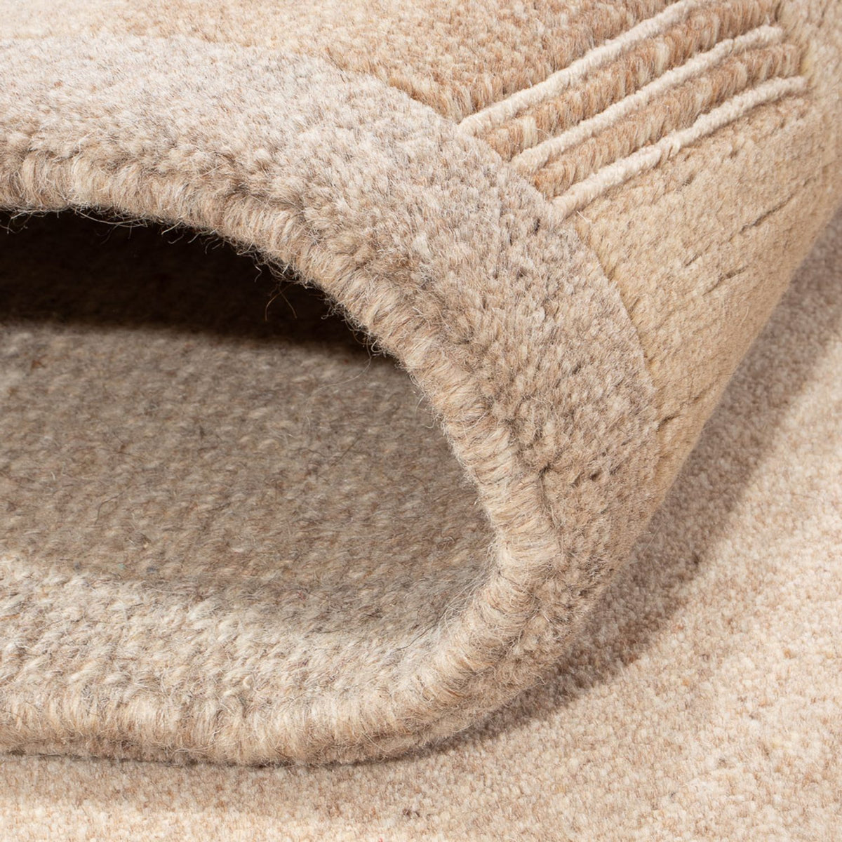 Alfombra de Nepal - 200 x 142 cm - beige