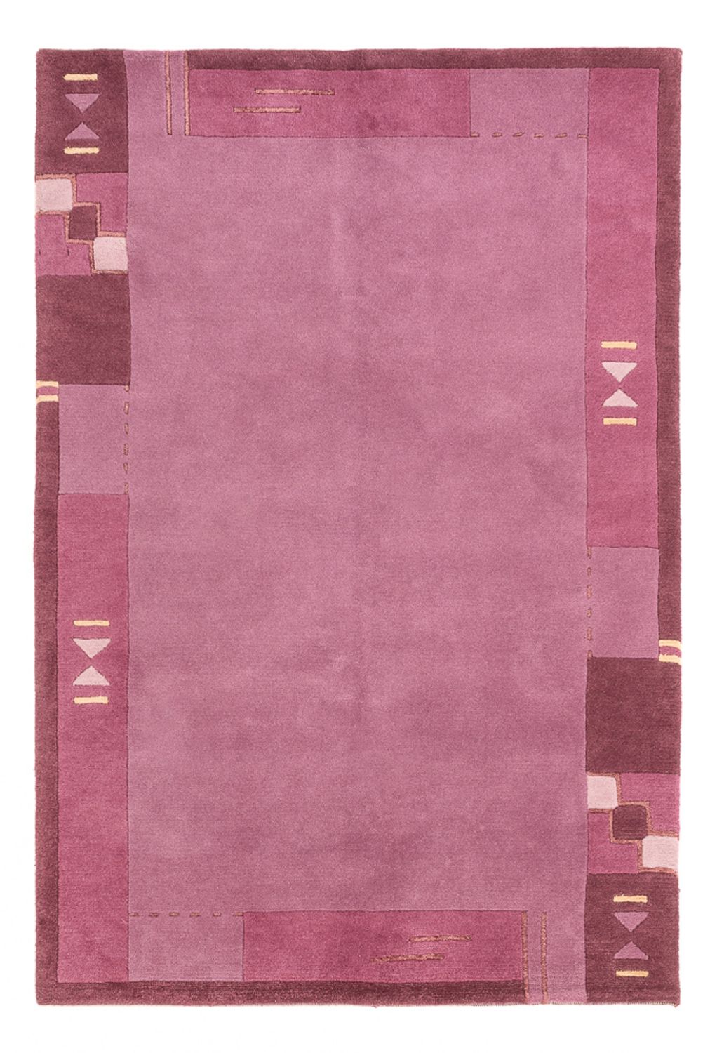 Alfombra de Nepal - 180 x 120 cm - fucsia