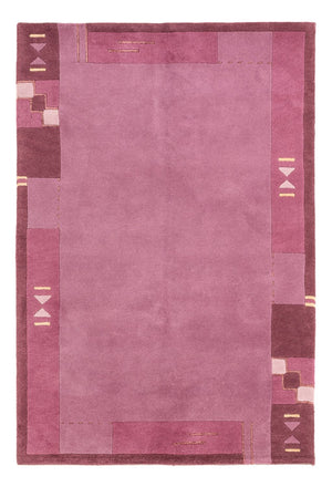 Alfombra de Nepal - 180 x 120 cm - fucsia