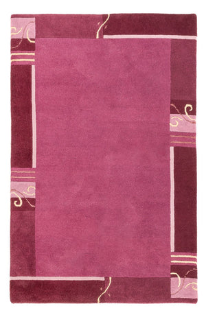 Alfombra de Nepal - 176 x 120 cm - fucsia