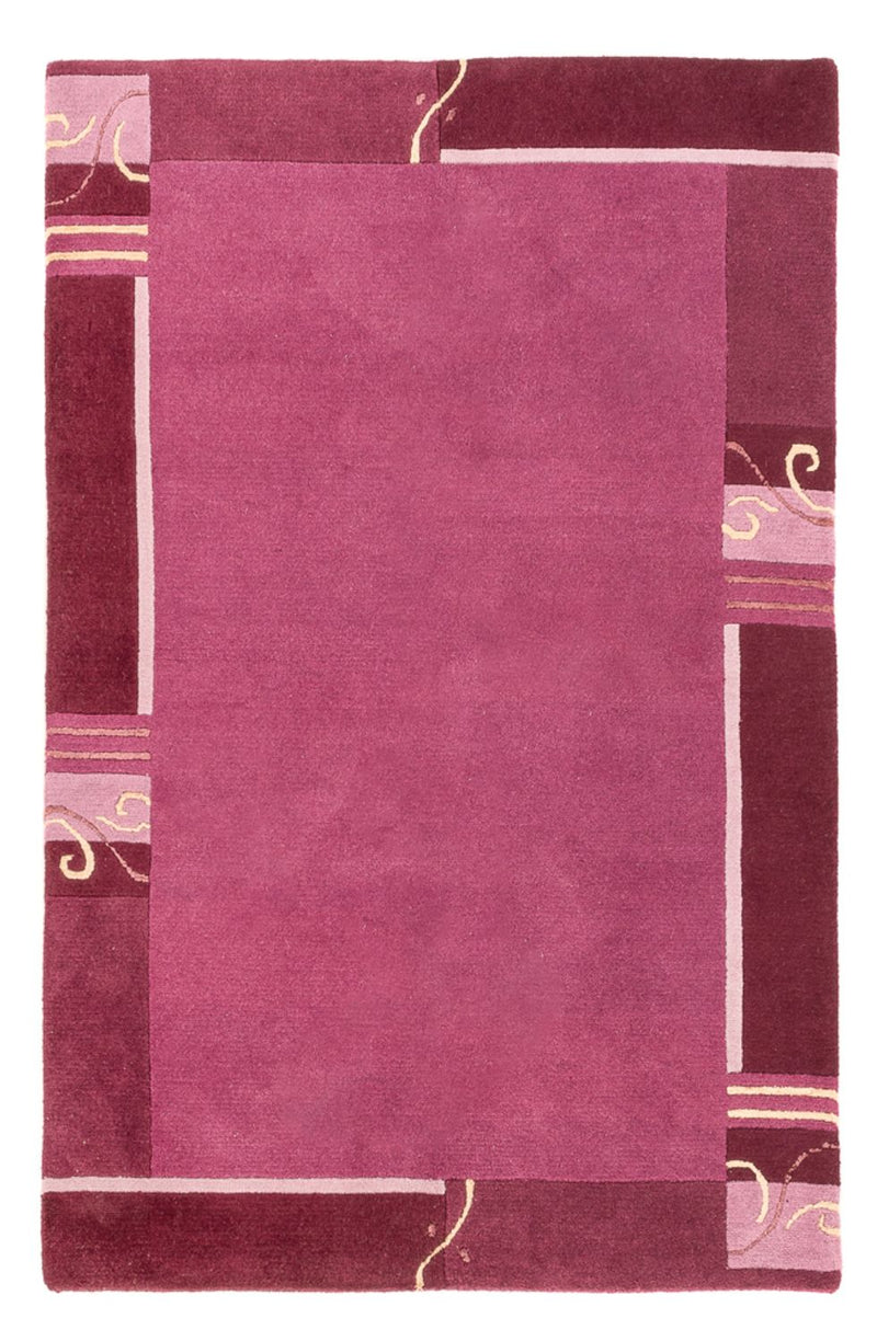 Alfombra de Nepal - 176 x 120 cm - fucsia