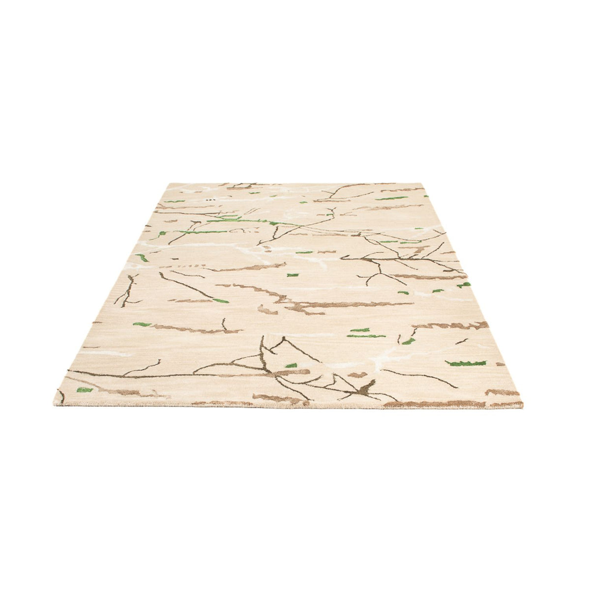 Alfombra de diseño - 242 x 152 cm - beige