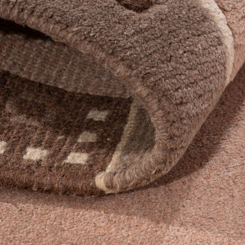 Alfombra de Nepal - 148 x 83 cm - rosa