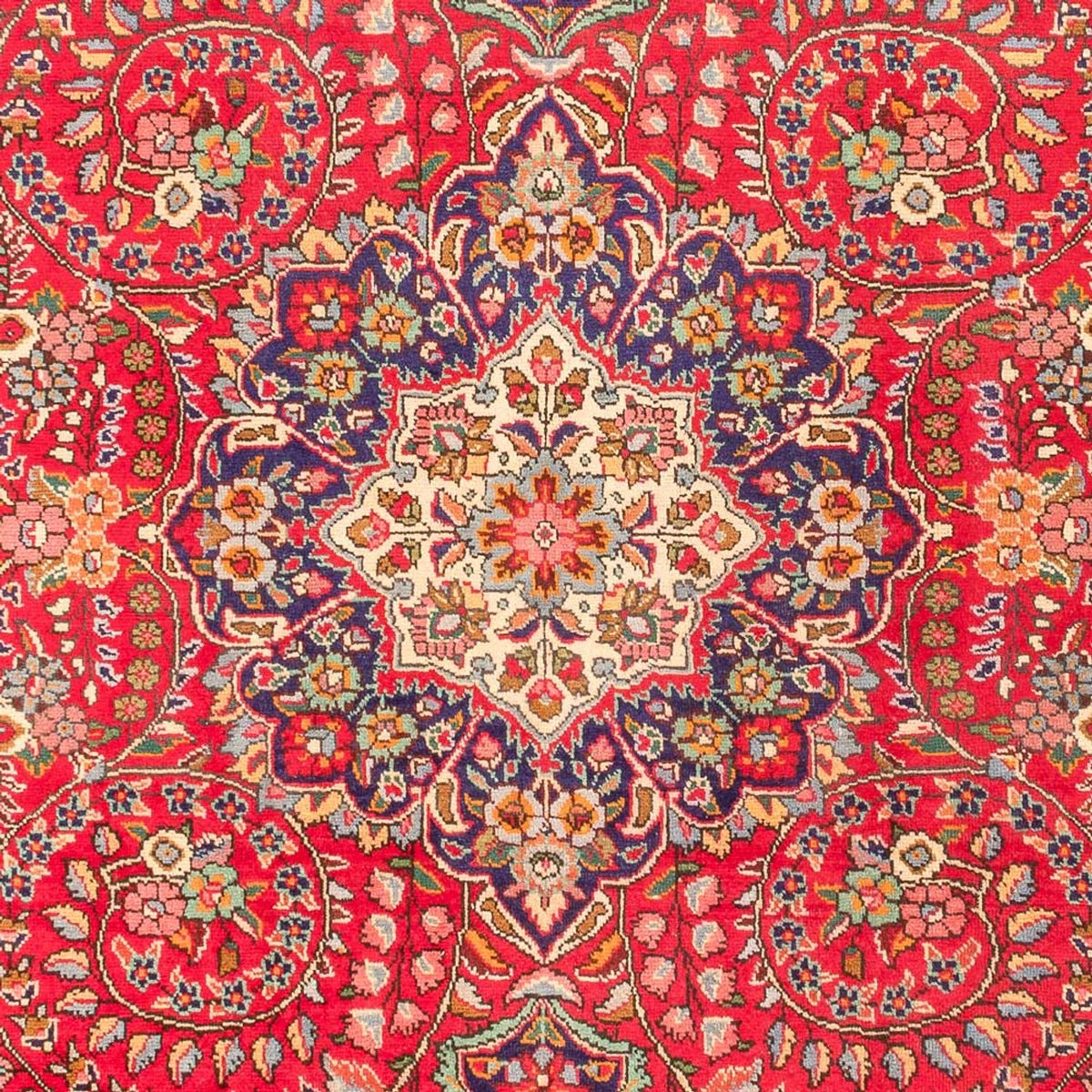 Alfombra persa - Tabriz - 314 x 203 cm - rojo