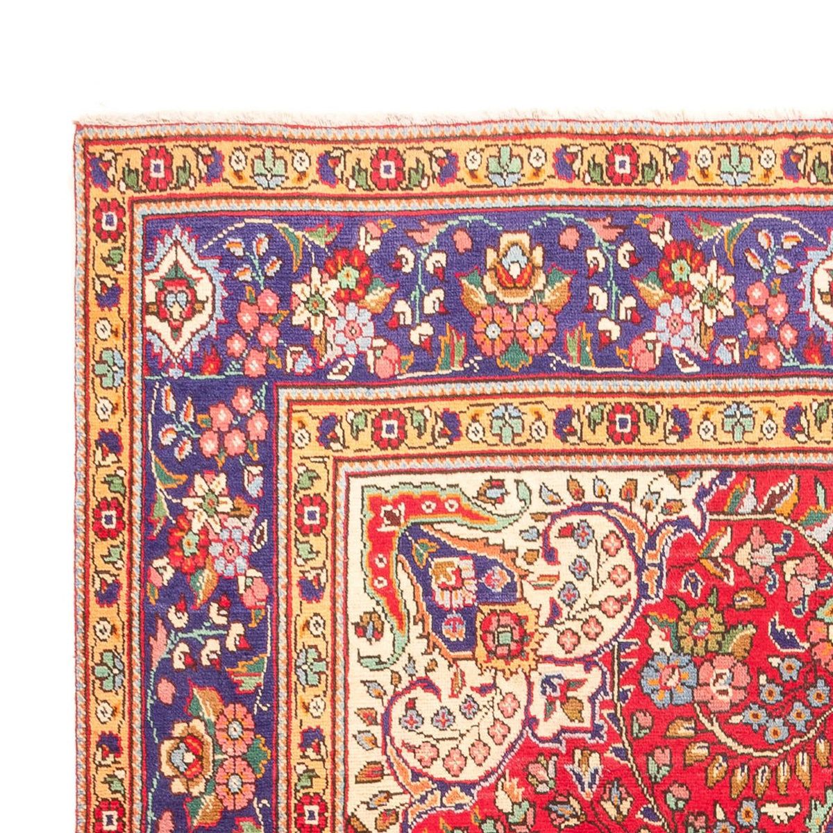Alfombra persa - Tabriz - 314 x 203 cm - rojo