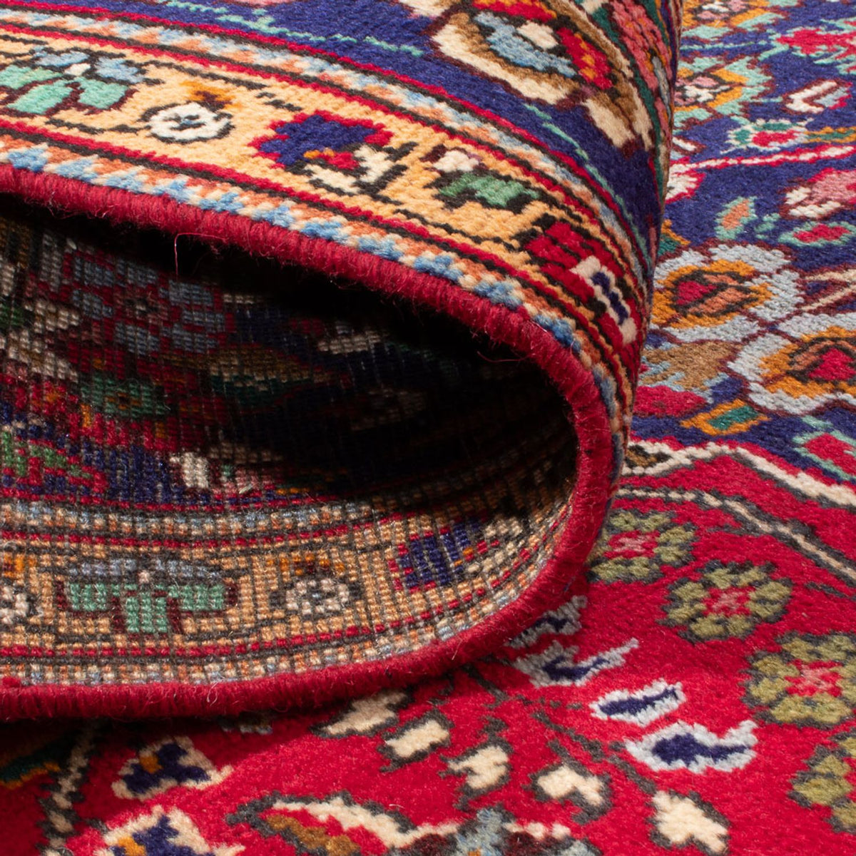 Alfombra persa - Tabriz - 314 x 203 cm - rojo