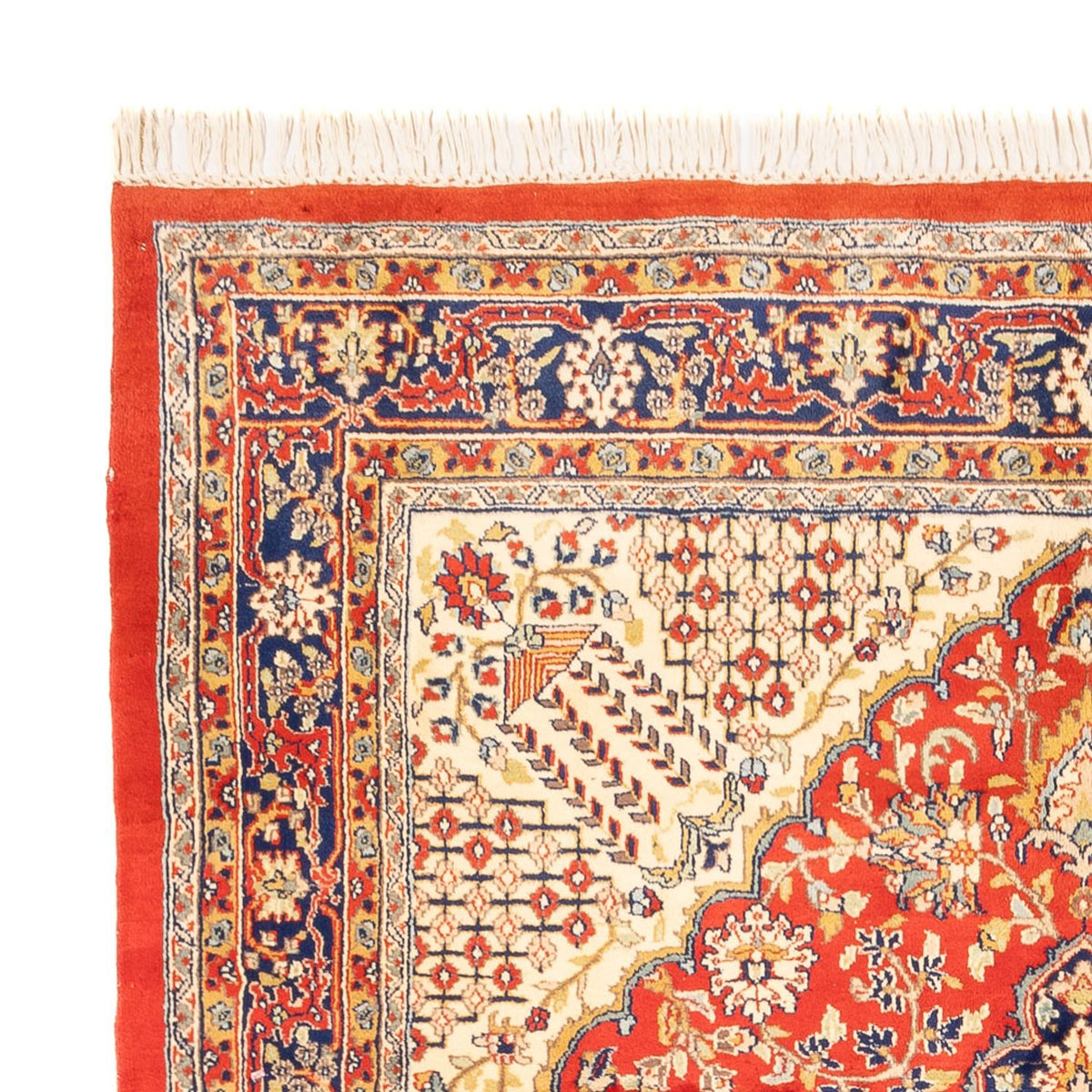 Alfombra persa - Tabriz - 289 x 186 cm - rojo