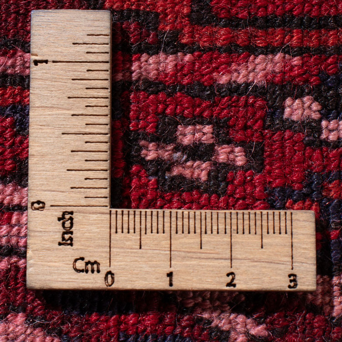 Alfombra oriental - 323 x 279 cm - rojo