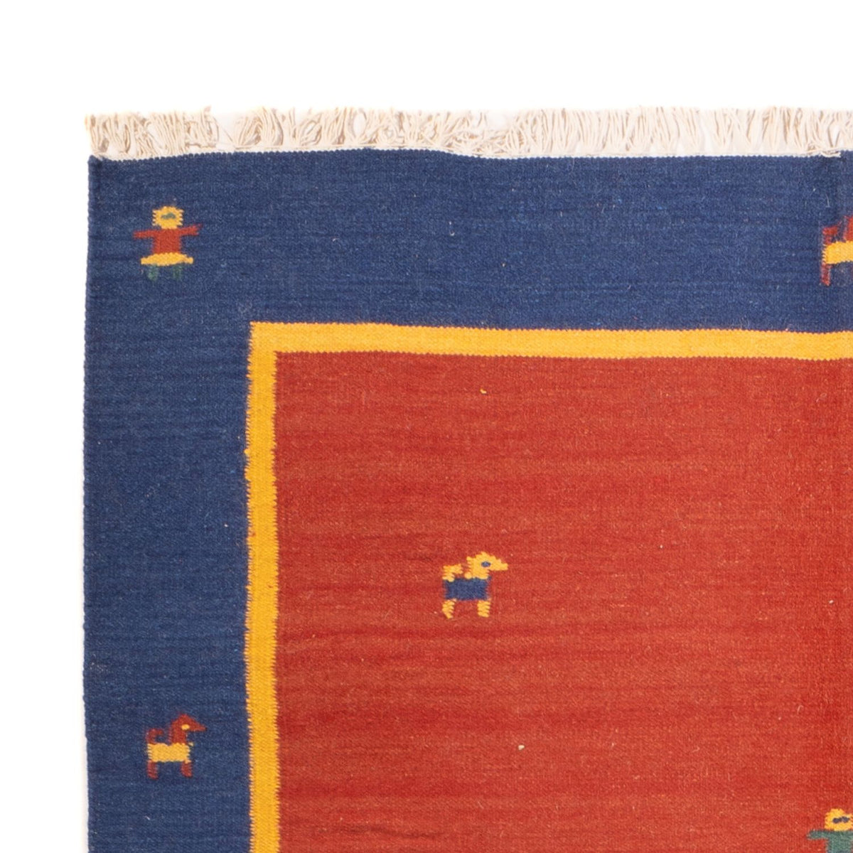 Alfombra Kelim - Tendencia - 200 x 140 cm - multicolor