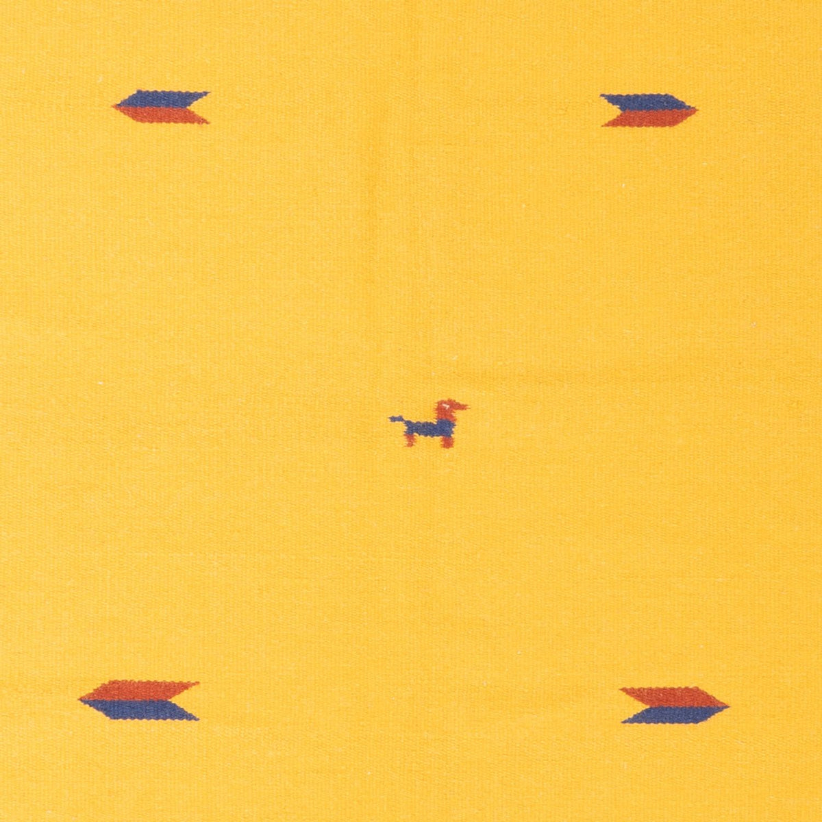 Alfombra Kelim - Tendencia - 180 x 120 cm - amarillo