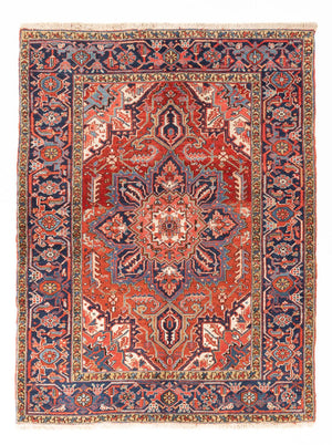 Alfombra persa - Nómada - 185 x 140 cm - rojo