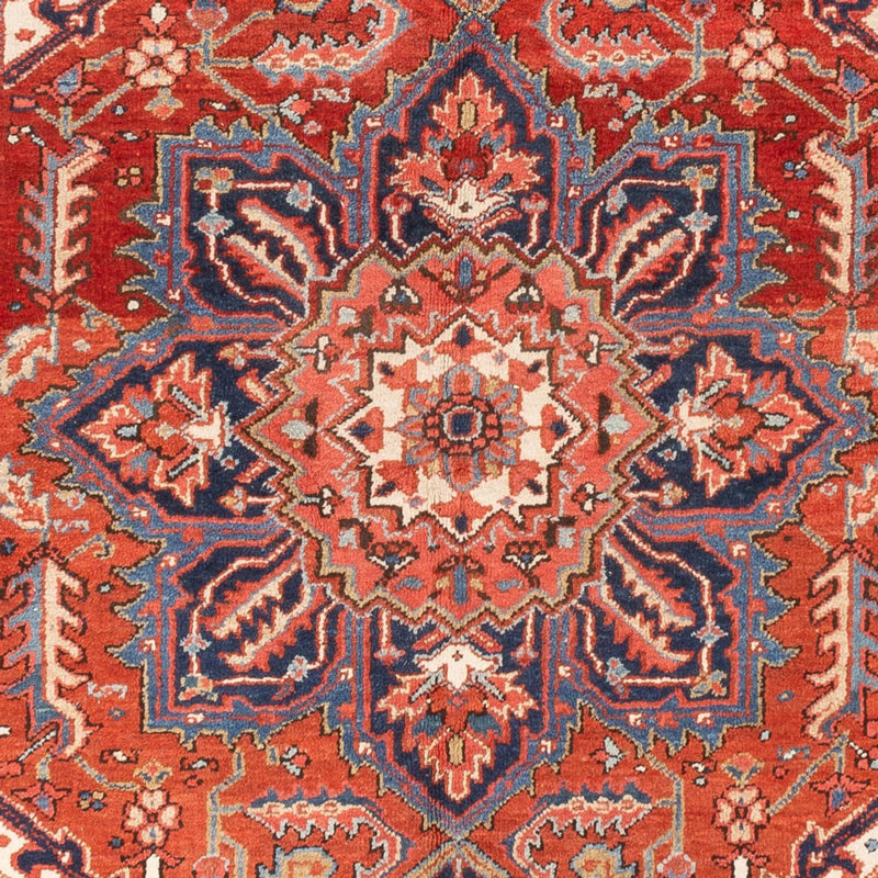 Alfombra persa - Nómada - 185 x 140 cm - rojo