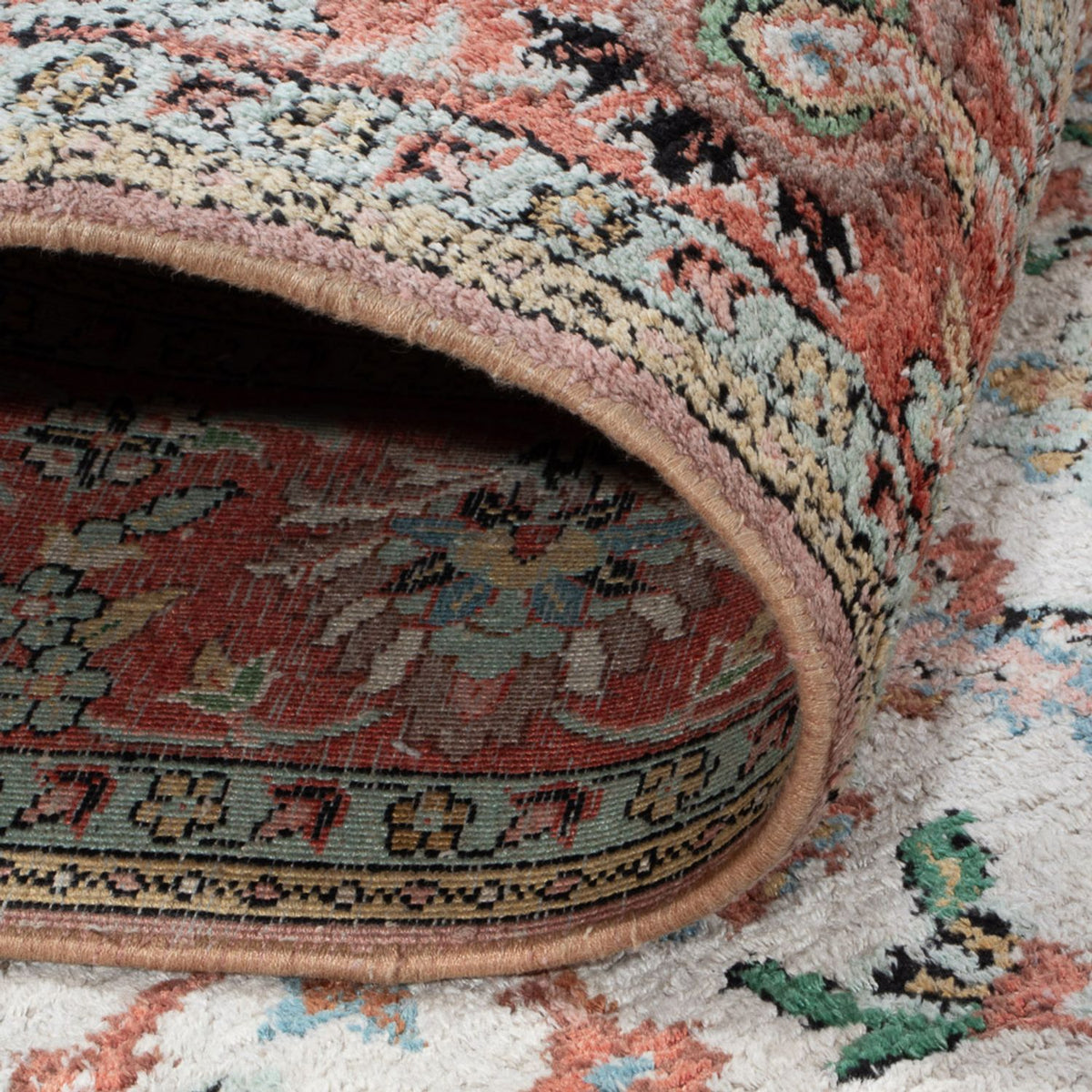 Alfombra oriental - 180 x 120 cm - arena