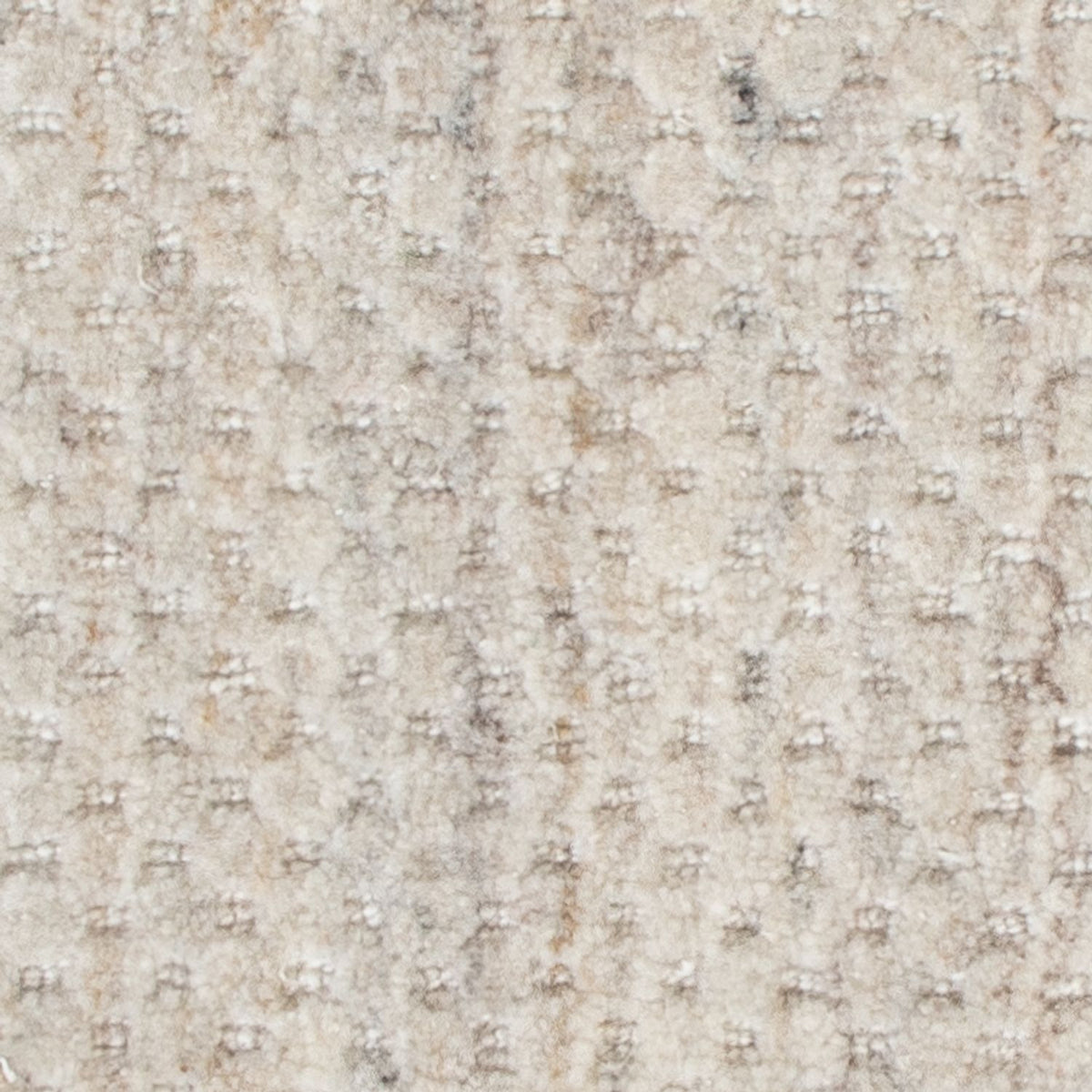 Alfombra de lana cuadrado  - 31 x 31 cm - gris claro