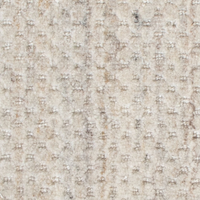 Alfombra de lana cuadrado  - 31 x 31 cm - gris claro