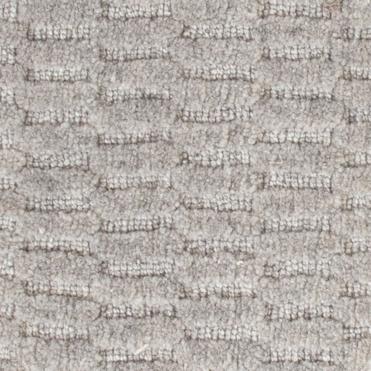 Alfombra de lana cuadrado - 32 x 32 cm - gris