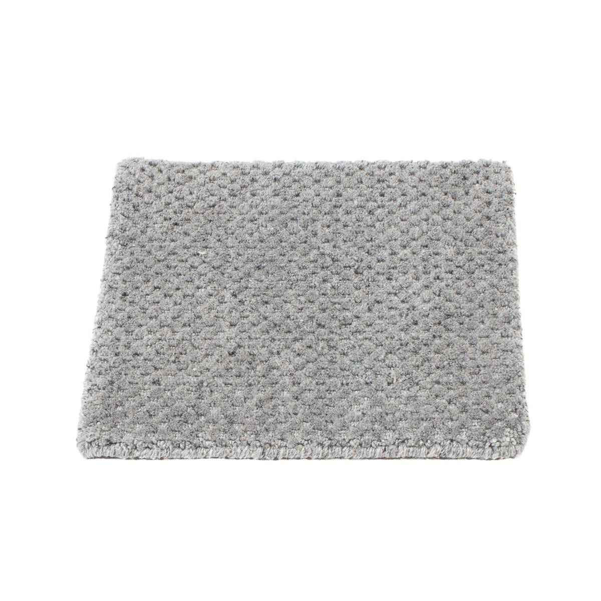 Alfombra de lana cuadrado - 30 x 30 cm - gris